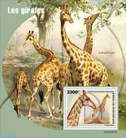 Niger 2022 Giraffes, Mint NH, Nature - Giraffe - Níger (1960-...)