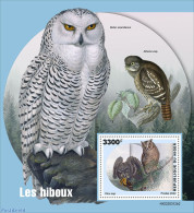 Niger 2022 Owls, Mint NH, Nature - Birds - Birds Of Prey - Owls - Níger (1960-...)