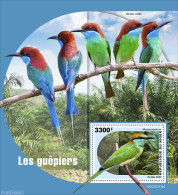 Niger 2022 Bee-eaters, Mint NH, Nature - Birds - Niger (1960-...)