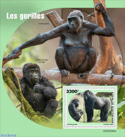 Niger 2022 Gorillas, Mint NH, Nature - Monkeys - Niger (1960-...)