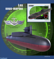 Niger 2022 Submarines, Mint NH, Transport - Ships And Boats - Boten