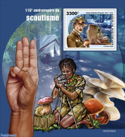 Niger 2022 115 Anniversary Of Scouts, Mint NH, Nature - Sport - Mushrooms - Scouting - Champignons