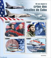 Niger 2022 60 Years Since The Cuban Missile Crisis, Mint NH, History - Transport - American Presidents - Militarism - .. - Militaria
