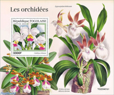 Togo 2022 Orchids, Mint NH, Nature - Flowers & Plants - Orchids - Togo (1960-...)