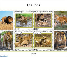 Togo 2022 Lions, Mint NH, Nature - Cat Family - Togo (1960-...)