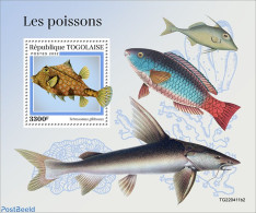 Togo 2022 Fishes, Mint NH, Nature - Fish - Poissons