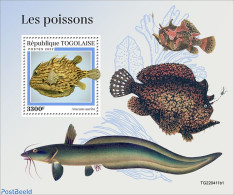 Togo 2022 Fishes, Mint NH, Nature - Fish - Peces