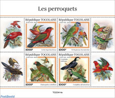 Togo 2022 Parrots, Mint NH, Nature - Parrots - Togo (1960-...)