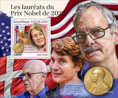 Togo 2022 Nobelprize Winners 2022, Mint NH, History - Nobel Prize Winners - Nobelprijs