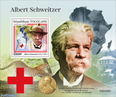Togo 2022 Albert Schweitzer, Mint NH, Health - History - Red Cross - Nobel Prize Winners - Croce Rossa