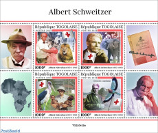 Togo 2022 Albert Schweitzer, Mint NH, Health - History - Nobel Prize Winners - Prix Nobel