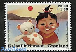 Greenland 2023 Patients House 1v, Mint NH, Health - Various - Health - Teddy Bears - Unused Stamps