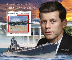 Togo 2022 60 Years Since The Cuban Missile Crisis, Mint NH, History - Transport - American Presidents - Militarism - A.. - Militares