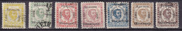 MONTENEGRO - 7 Valeurs De 1893 - Montenegro