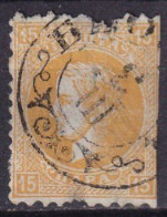 SERBIE - 15 P. Orange Dentelé 9 1/2 X 12 De 1869 - Serbia