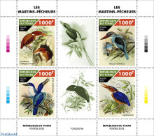 Chad 2022 Kingfishers, Mint NH, Nature - Kingfishers - Other & Unclassified