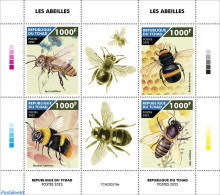 Chad 2022 Bees, Mint NH, Nature - Bees - Andere & Zonder Classificatie