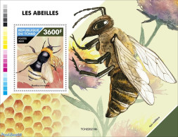 Chad 2022 Bees, Mint NH, Nature - Bees - Autres & Non Classés