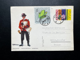 CARTE POLOGNE / BYTOM POUR BRIVE CORREZE 1964 - Lettres & Documents