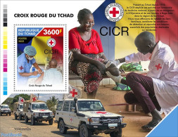 Chad 2022 Red Cross, Mint NH, Health - Transport - Red Cross - Otros & Sin Clasificación