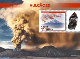 Guinea Bissau 2022 Volcanoes, Mint NH, Sport - Mountains & Mountain Climbing - Escalada