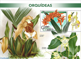 Guinea Bissau 2022 Orchids, Mint NH, Nature - Flowers & Plants - Orchids - Guinée-Bissau