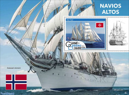 Guinea Bissau 2022 Tall Ships , Mint NH, Transport - Ships And Boats - Boten