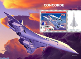 Guinea Bissau 2022 Concorde, Mint NH, History - Transport - Flags - Concorde - Aircraft & Aviation - Concorde