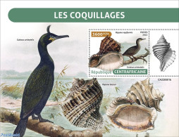 Central Africa 2022 Shells, Mint NH, Nature - Bird Life Org. - Shells & Crustaceans - Marine Life