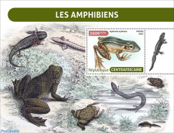 Central Africa 2022 Amphibians, Mint NH, Nature - Animals (others & Mixed) - Frogs & Toads - Centrafricaine (République)