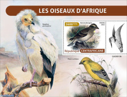 Central Africa 2022 African Birds, Mint NH, Nature - Birds - Birds Of Prey - Central African Republic