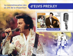 Central Africa 2022 45th Memorial Anniversary Of Elvis Presley, Mint NH, Performance Art - Elvis Presley - Elvis Presley