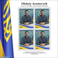Liberia 2022 Oleksiy Arestovych, Advisor To The Office Of The President Of Ukraine, Mint NH, History - Militarism - Po.. - Militaria