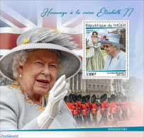 Niger 2022 Tribute To Queen Elizabeth II, Mint NH, History - Kings & Queens (Royalty) - Royalties, Royals