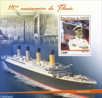 Niger 2022 110th Anniversary Of Titanic, Mint NH, Transport - Ships And Boats - Titanic - Schiffe