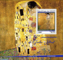 Niger 2022 160th Anniversary Of Gustav Klimt, Mint NH, Art - Gustav Klimt - Paintings - Niger (1960-...)