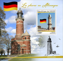 Niger 2022 Lighthouses In Germany, Mint NH, History - Various - Flags - Lighthouses & Safety At Sea - Phares