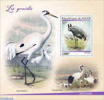 Niger 2022 Cranes, Mint NH, Nature - Birds - Niger (1960-...)