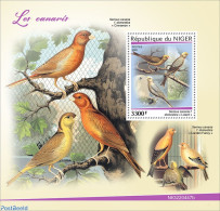 Niger 2022 Canaries, Mint NH, Nature - Birds - Níger (1960-...)