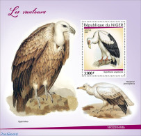 Niger 2022 Vultures, Mint NH, Nature - Birds Of Prey - Níger (1960-...)
