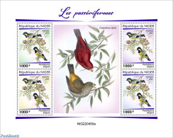 Niger 2022 Passerines, Mint NH, Nature - Birds - Niger (1960-...)