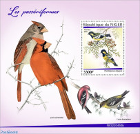 Niger 2022 Passerines, Mint NH, Nature - Birds - Níger (1960-...)