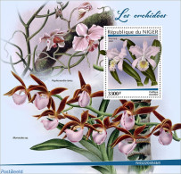 Niger 2022 Orchids, Mint NH, Nature - Orchids - Níger (1960-...)