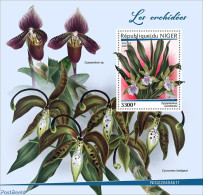 Niger 2022 Orchids, Mint NH, Nature - Orchids - Niger (1960-...)