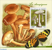Niger 2022 Mushrooms, Mint NH, Nature - Butterflies - Mushrooms - Paddestoelen
