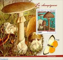 Niger 2022 Mushrooms, Mint NH, Nature - Butterflies - Mushrooms - Mushrooms