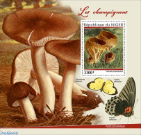 Niger 2022 Mushrooms, Mint NH, Nature - Butterflies - Mushrooms - Champignons