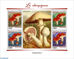 Niger 2022 Mushrooms, Mint NH, Nature - Mushrooms - Paddestoelen