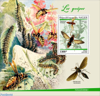 Niger 2022 Wasps, Mint NH, Nature - Insects - Niger (1960-...)