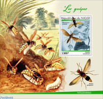 Niger 2022 Wasps, Mint NH, Nature - Insects - Níger (1960-...)